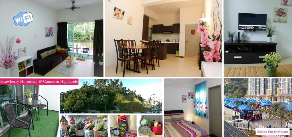 Strawberry Homestay Cao nguyên Cameron Ngoại thất bức ảnh
